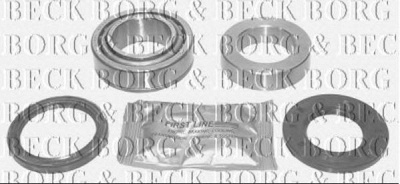 BORG & BECK bwk553 -  Комплект подшипника ступицы колеса